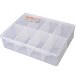 Organizér plastový 350x270x95 mm transparentný TACTIX (320030)