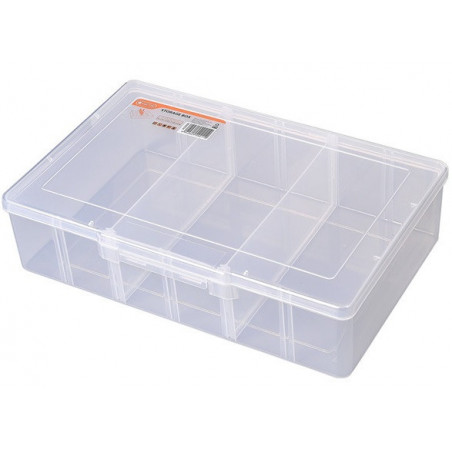 Organizér plastový 310x200x80 mm transparentný TACTIX (320008)