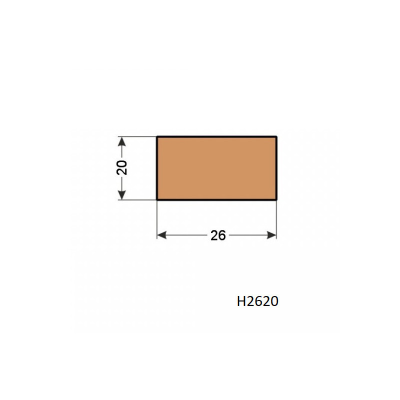 Hranol H2620 26x20x2000 mm