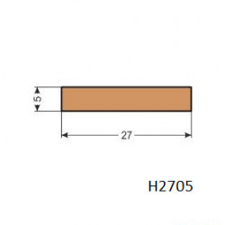 Hranol H2705 27x5x2000 mm