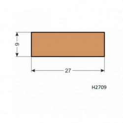 Hranol H2709 27x9x2000 mm