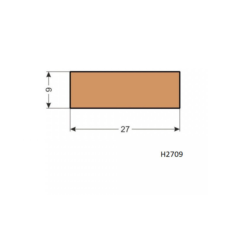 Hranol H2709 27x9x2000 mm