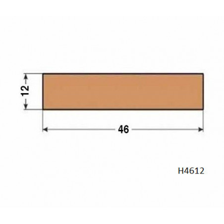 Hranol H4612 46x12x2000 mm