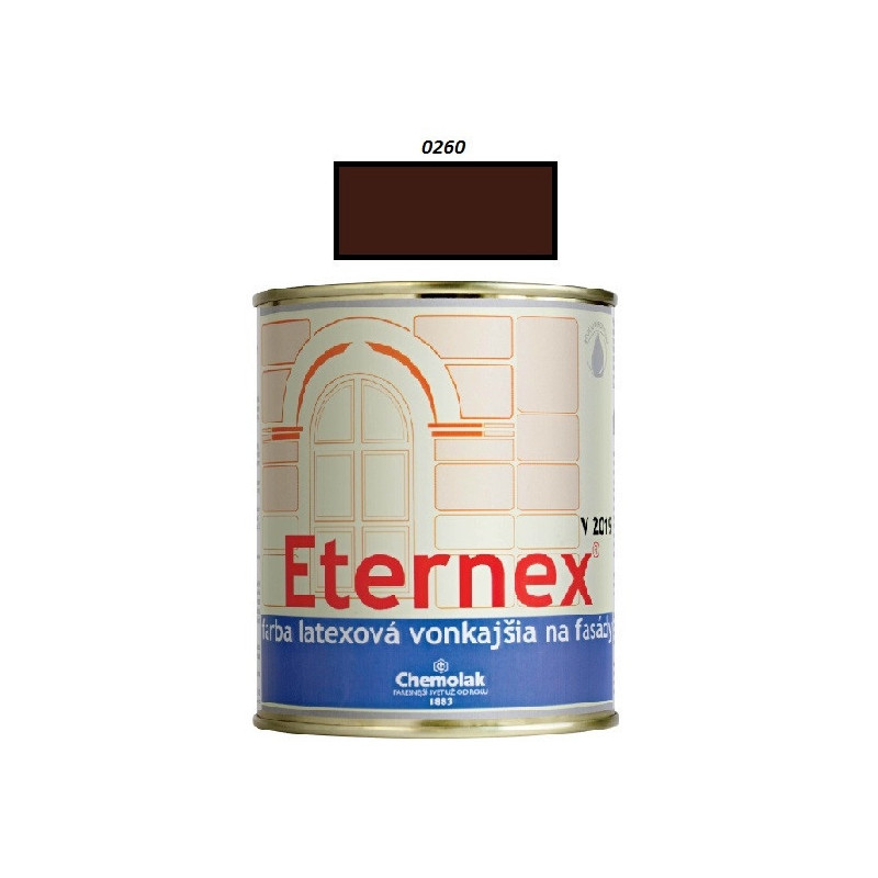 Farba latexová fasádna Eternex 0260 0,8 kg