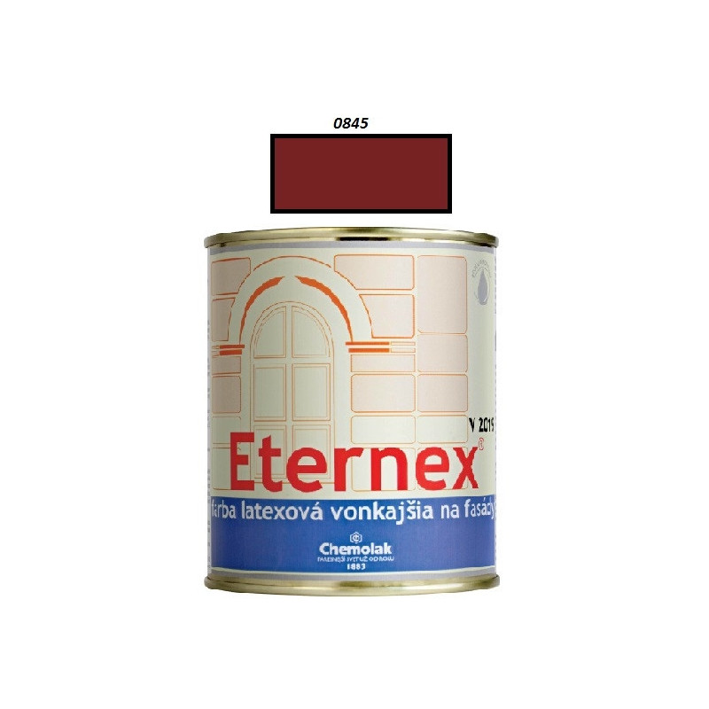 Farba latexová fasádna Eternex 0845 0,8 kg