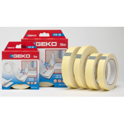 Páska obojstranná GEKO FIX-IN biela 25 mm x 1,5 m