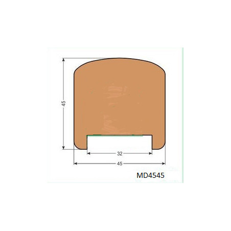 Madlo drevené MD4545 45x45x2500 mm